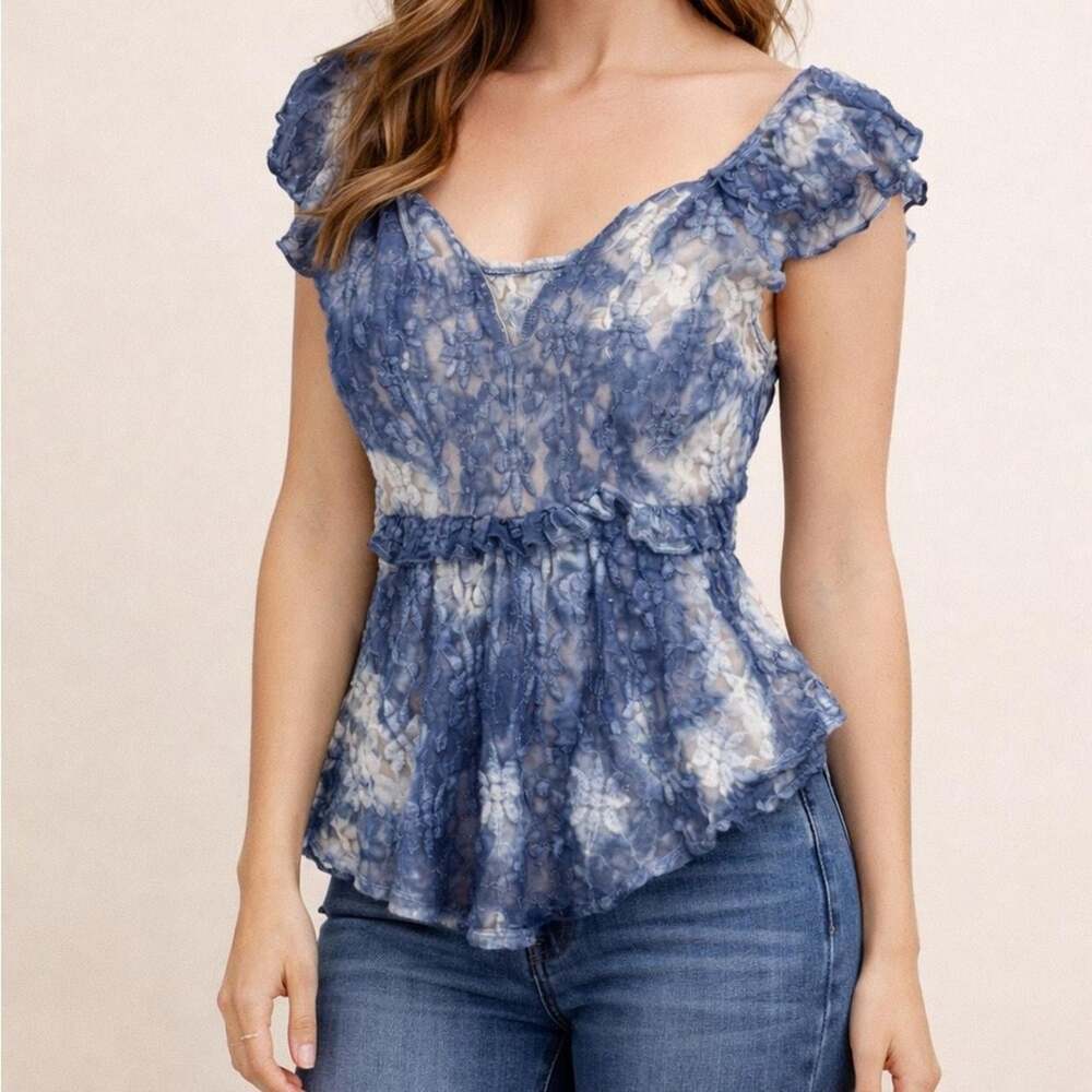 Women's Blue Blouse